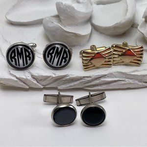 Gatsby Style Cuff Link Lot
